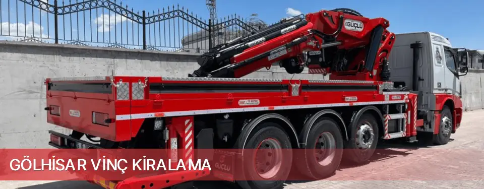 Gölhisar İlçemi Vinç Kiralama